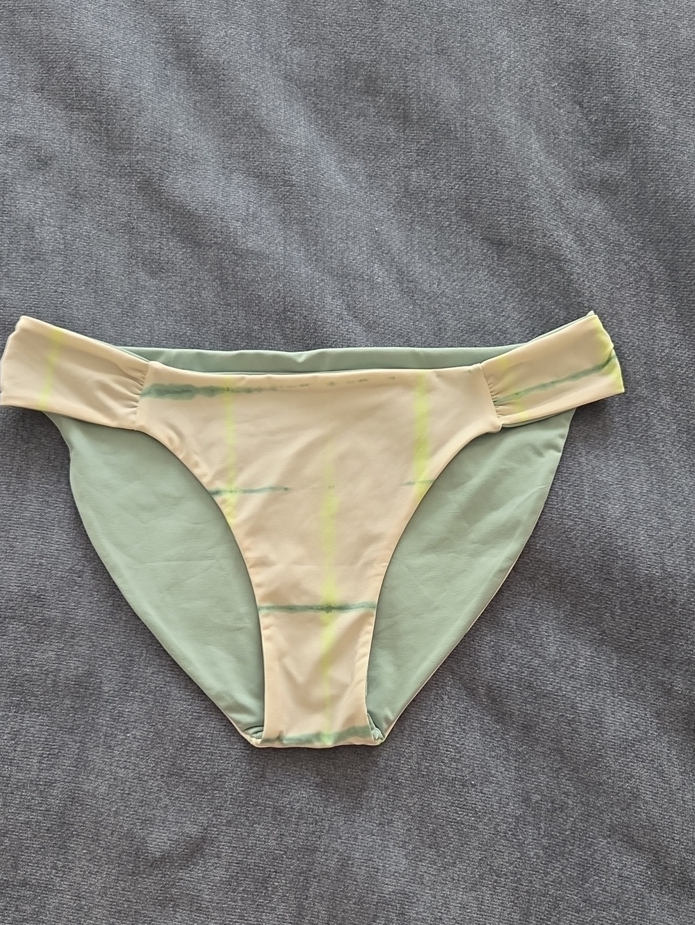 Carve Designs Reversible Bikini Bottoms in Mint & Cream